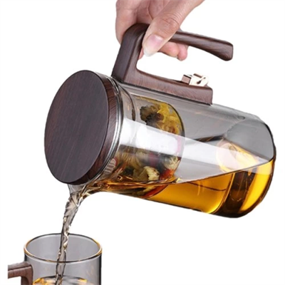 Otomatik Cam Demlik Ve 2li Bardak Seti