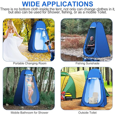 Otomatik Kamp Giyinme Çadır