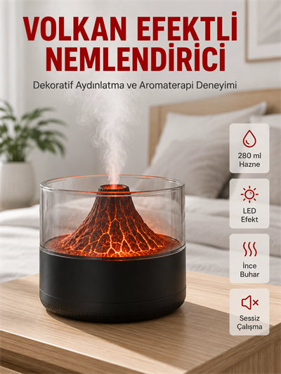 Otomatik Kapanma Özellikli Ultrasonik Hava Nemlendirici