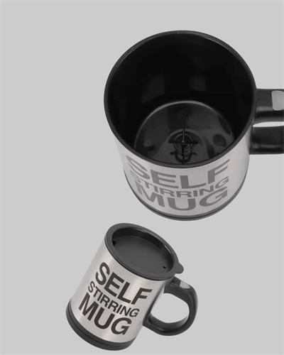 Otomatik Karıştıran Akıllı Kupa – Paslanmaz Çelik, Isı Korumalı