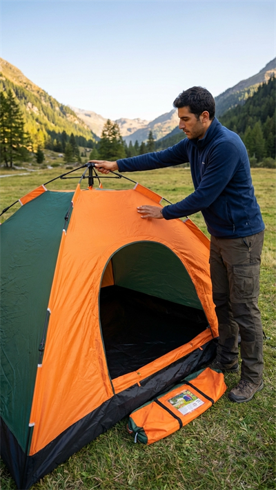 Otomatik Kurulumlu Kamp Çadırı 8 Kişilik (250x250x165) Cm