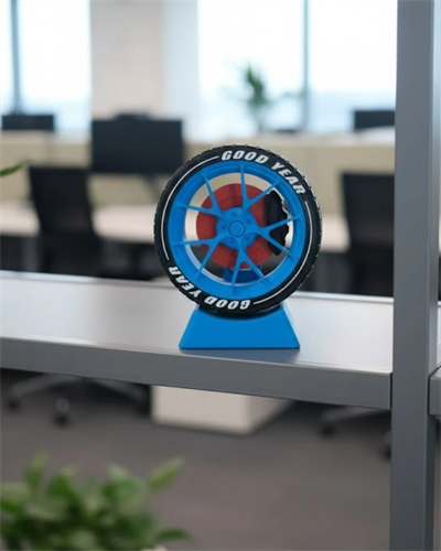 Otomobil Jant Görünümlü Masa Üstü Ofis Süsü