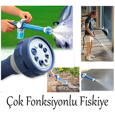 Otomobil Yıkama Sulama Fonksiyonlu Su Püskürtme Tabancası Deterjanlı Akıllı Tayzikli Basınçlı Bahçe Bx40
