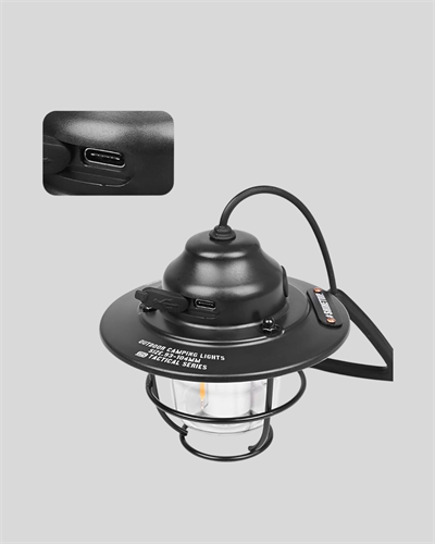 Outdoor Retro Kamp Işığı Uzun Ömürlü Pil Taşınabilir Suya Dayanıklı