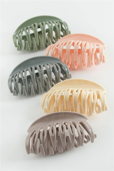 Oval Fileli Renkli Mandal Toka 8 cm