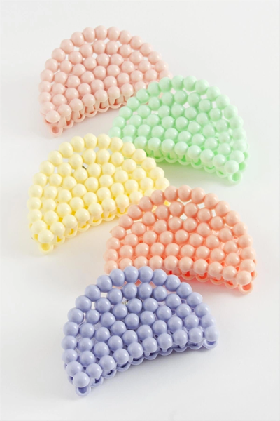 Oval Renkli Mandal Toka 6 cm