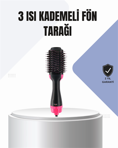 Oval Tasarımlı Profesyonel Fönlü Saç Şekillendirici