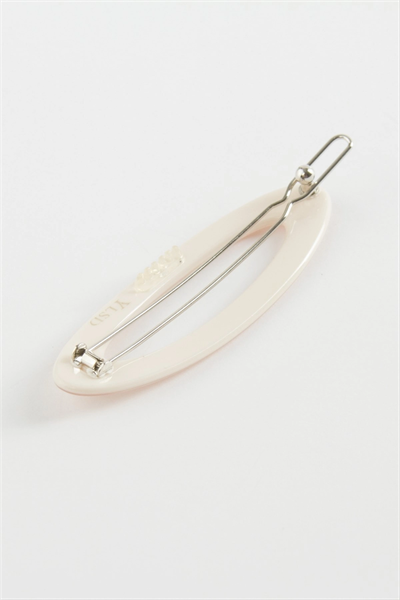 Oval Taşlı Klipsli Toka
