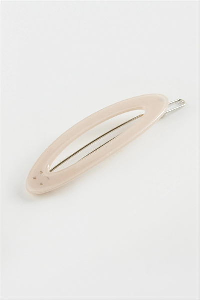 Oval Taşlı Klipsli Toka