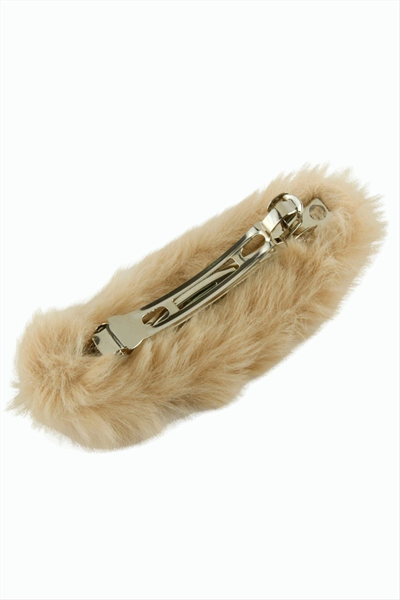 Oval Tüylü Otomatik Toka 10 cm