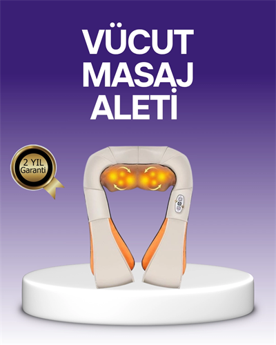 Ovmalı Boyun ve Sırt Masaj Cihazı