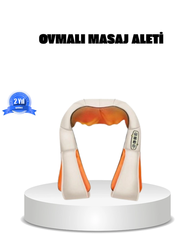 Ovmalı Isıtmalı Masaj Aleti – Boyun, Sırt, Omuz, Bel ve Ayak İçin Profesyonel Yoğurmalı Masaj Deneyimi