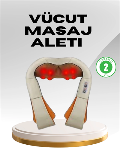 Ovmalı Kas Gevşetici Masaj Cihazı – Boyun, Omuz ve Sırt İçin Derin Etki