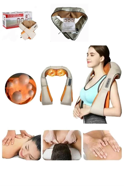 Ovmalı Masaj Aleti Boyun Sırt Ağrıları İçin Masaj Aleti