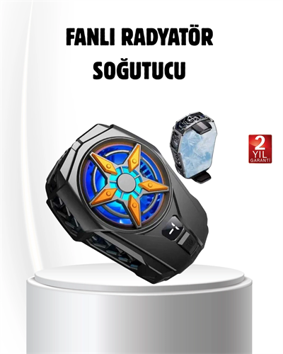 Oyun Telefonu Soğutucu Fan – Sessiz ve Kompakt Mobil Soğutma Cihazı