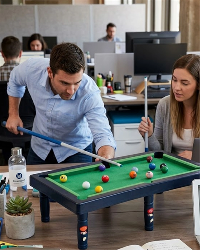 Oyuncak Bilardo Masası Seti Çocuklar İçin Eğlence ve Beceri Oyunu