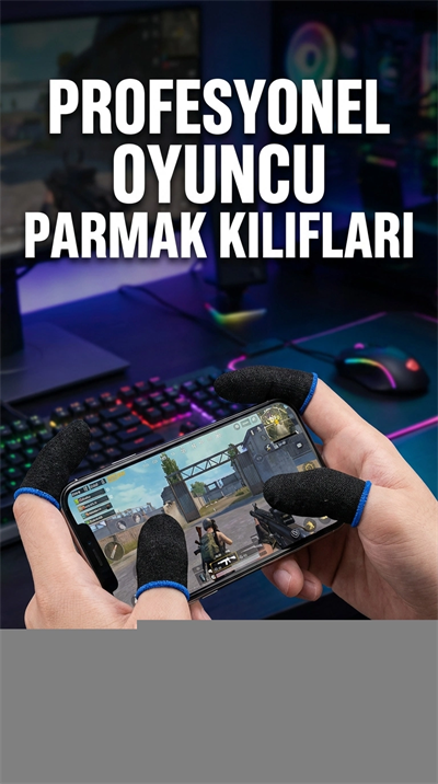 Oyuncu Eldiveni Hassas Kontrol ve Konforlu Tasarım Dayanıklı Yapı
