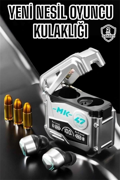 Oyuncu Kulaklığı Bluetooth Bağlantılı ANC Özelliği 5.0 Bluetooth