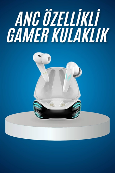 Oyuncu Kulaklığı Mikrofonlu Gürültü Engelleme Gecikme Önleyici Bluetooth Kulaklık