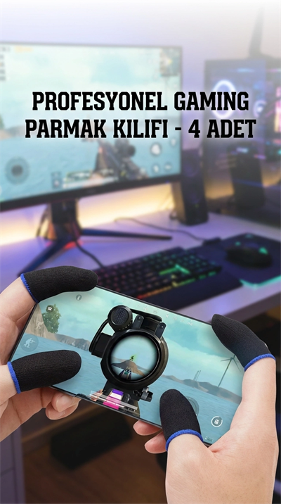 Oyuncu Parmaklık Eldiveni Hassas Kontrol Dayanıklı Tasarım Rahat Kullanım
