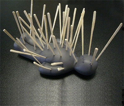 Özel Tasarım Adam Şeklinde Voodoo Kürdanlık