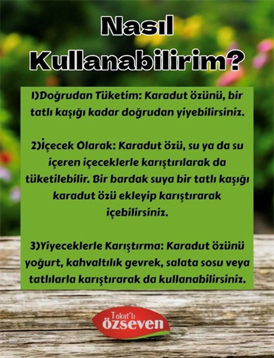 Özseven Karadut Özü 300gr