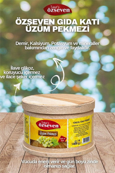 Özseven Katı Üzüm Pekmezi 1400gr