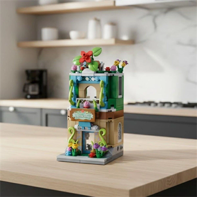 P657037 PANLOS ÇİÇEK DÜKKANI 280 PARÇA BLOCK OYUNCAK