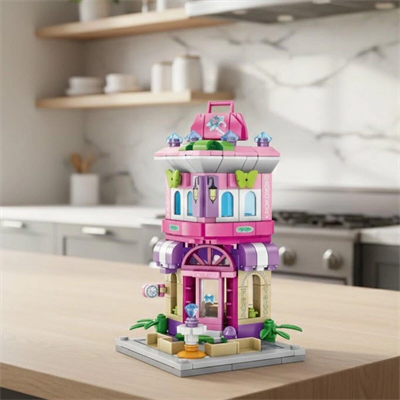 P657038 PANLOS ÇANTA DÜKKANI 266 PARÇA BLOCK OYUNCAK