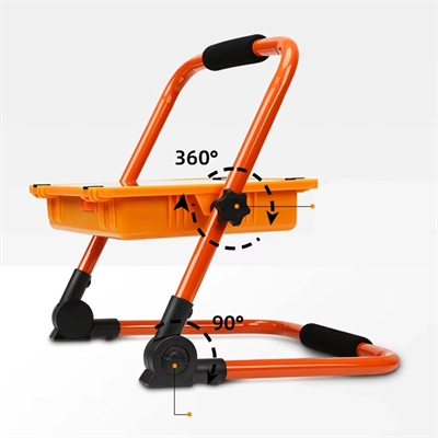 P70 Led Solar Panel Şarjlı Taşınabilir Projektör 176 Smd + Yan Led Wt-734