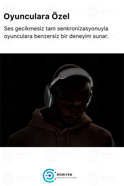 P9 Air Max Gaming Premium Mikrofonlu Kablosuz Ios Android Uyumlu 5.0 Bluetooth TWS Oyuncu Kulaklık