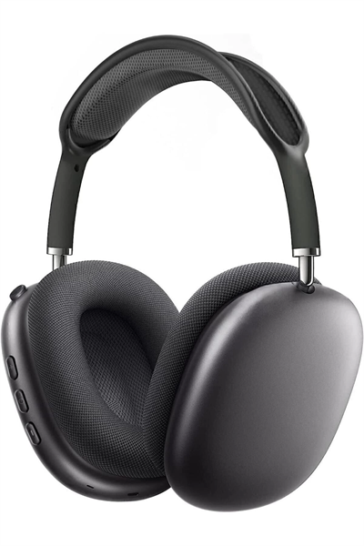 P9 Bluetooth 5.0 Kablosuz Siyah Kulaklık Mikrofonlu Uzun Pil Yüksek Bass ANC