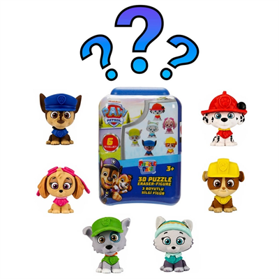 PAW Patrol Puzzle Palz 3D Silgi Figür Sürpriz Paket