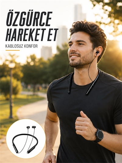 PG-100 Kablosuz Bluetooth Kulaklık Yeni Nesil