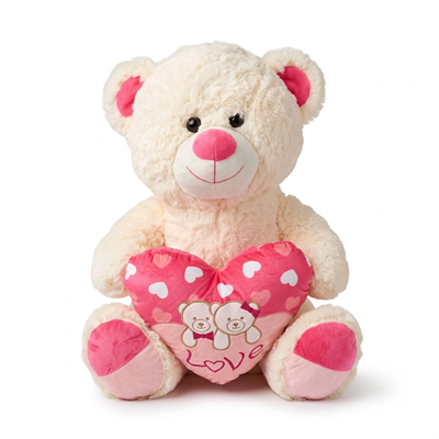 PL50241 60 CM AYI KALPLİ PELUŞ OYUNCAK