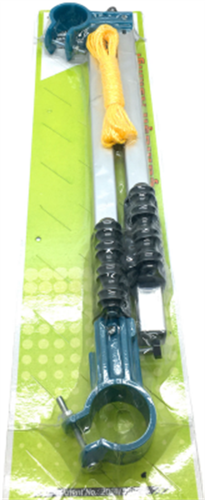 PLASTİK KULPLU KÜPEŞTE MAKARALI KATLANIR ÇAMAŞIR ASKISI (3936)