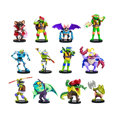PMI NT2005 Ninja Turtles Toppeez Sürpriz Paket Display