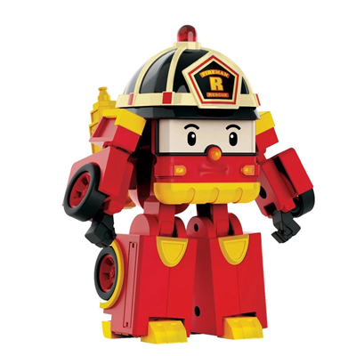 POLI MRT-686 Sesli ve Işıklı Eco Lounge Büyük Transforming Robot Roy -Necotoys