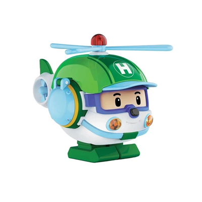 POLI MRT-688 Sesli ve Işıklı Robocar Poli Büyük Transforming Robot Helly -Necotoys