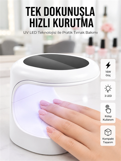 PROTEZ TIRNAK KURUTMA