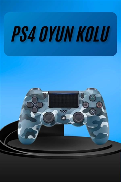PS4 Joystick Oyun Kolu Titreşimli Uzun Pil Ömrü USB Şarj Kablolu