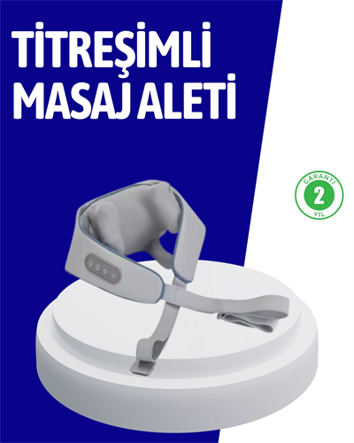 PU Deri Taşınabilir Masaj Aleti | Çok Bölgeli Kullanım