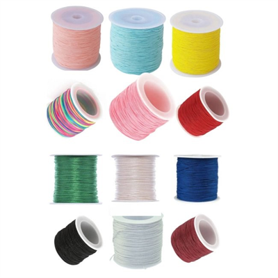 Paraşüt İpi, Bileklik-kolye Örgü İpi 1 Mm 50 Metre Mint