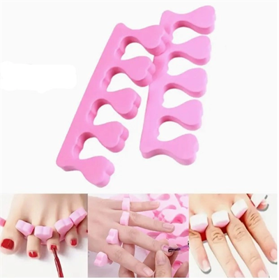 Parmak Ayırıcı Sünger Manikür Pedikür Aparatı 5 Adet Bx40
