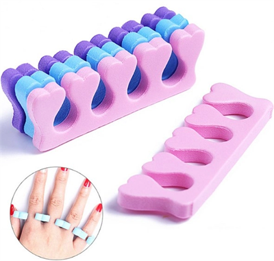 Parmak Ayırıcı Sünger Manikür Pedikür Aparatı 5 Adet Bx40
