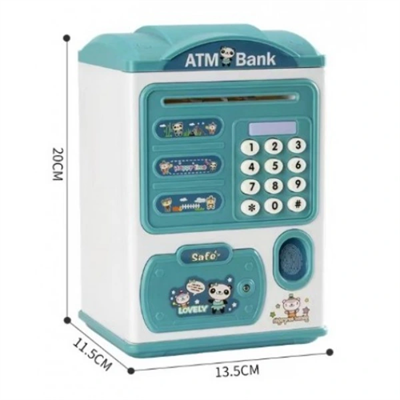 Parmak İzi ve Şifreli Elektronik ATM Kumbara