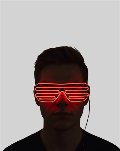 Parti ve Festival Aksesuarı LED Işıklı Gözlük
