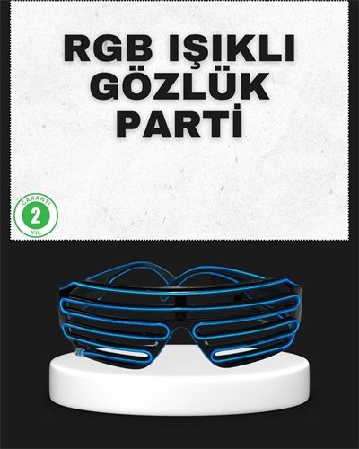 Parti ve Organizasyonlara Özel LED Işıklı Gözlük