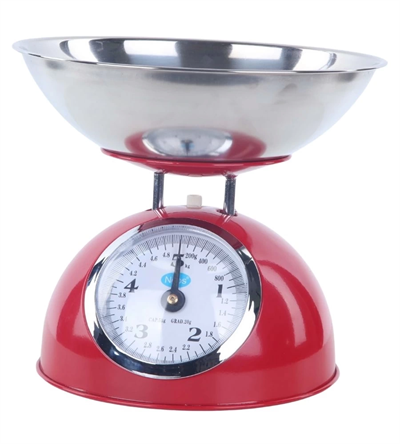 Paslanmaz Çelik 5 kg Kapasiteli Mekanik İnce Ayar Terazi | Hassas ve Dayanıklı Tartım