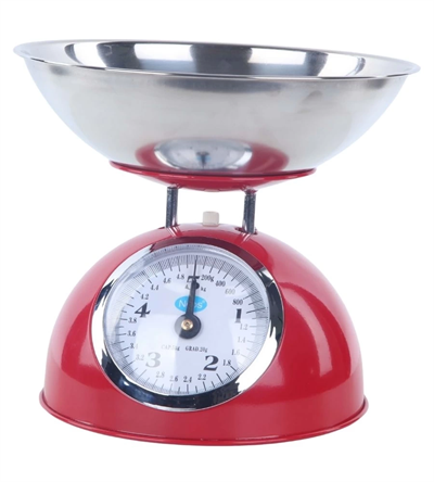 Paslanmaz Çelik 5 kg Kapasiteli Mekanik İnce Ayar Terazi | Hassas ve Dayanıklı Tartım